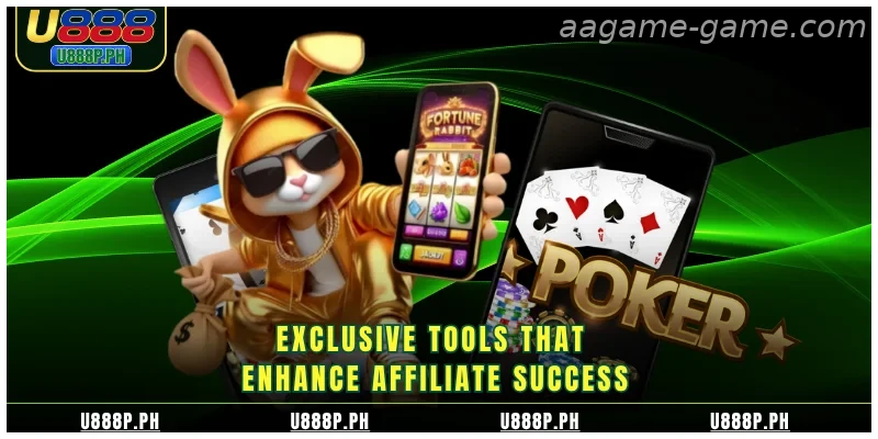 Access exclusive affiliate marketing tools