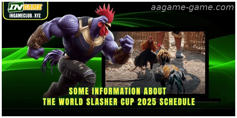Some information about the World Slasher Cup 2026 schedule