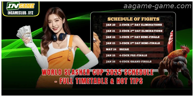 World Slasher Cup 2025 Schedule Full Timetable Hot Tips
